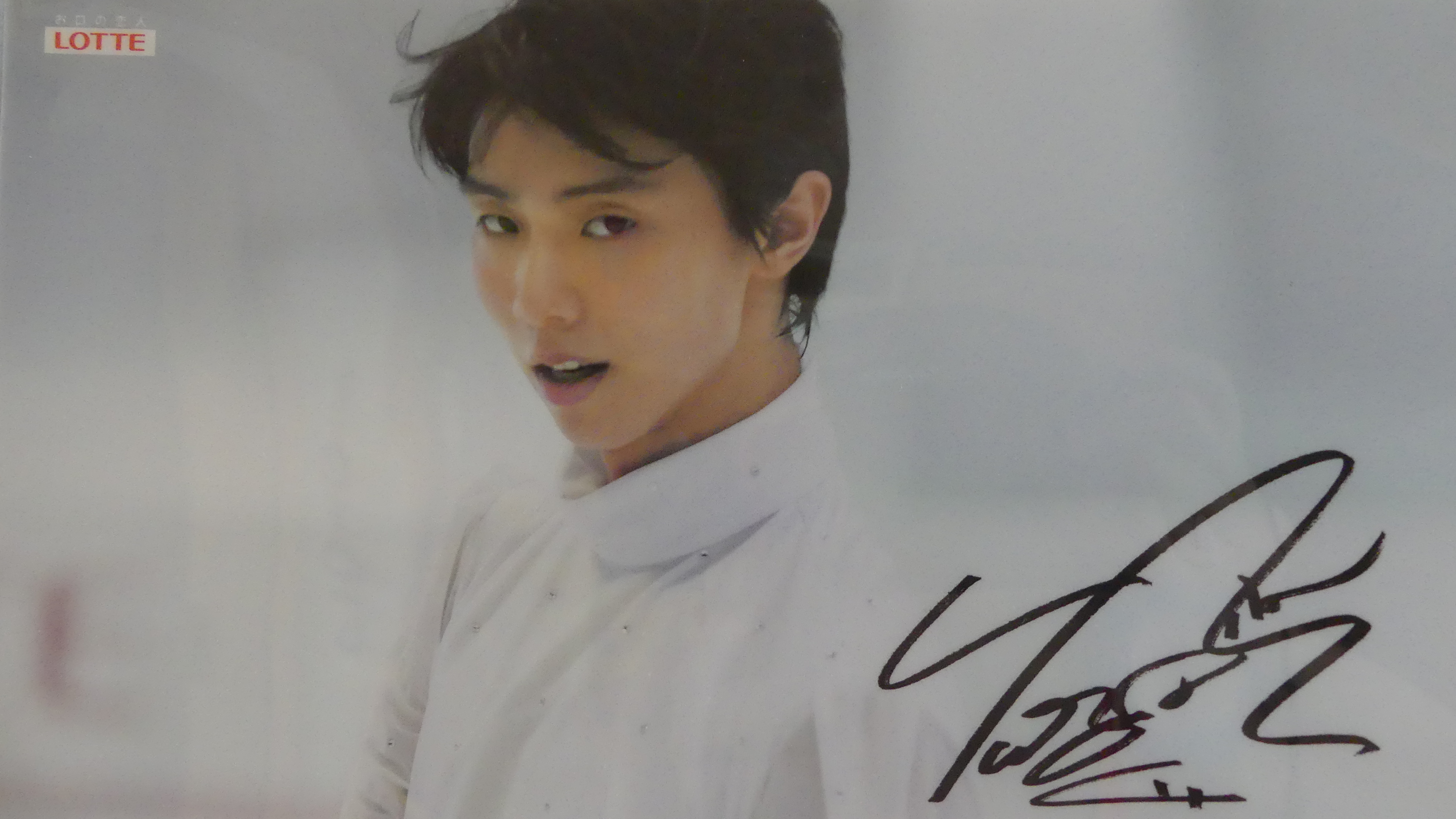 Hanyu 2016 xylitol white plastic folder.JPG